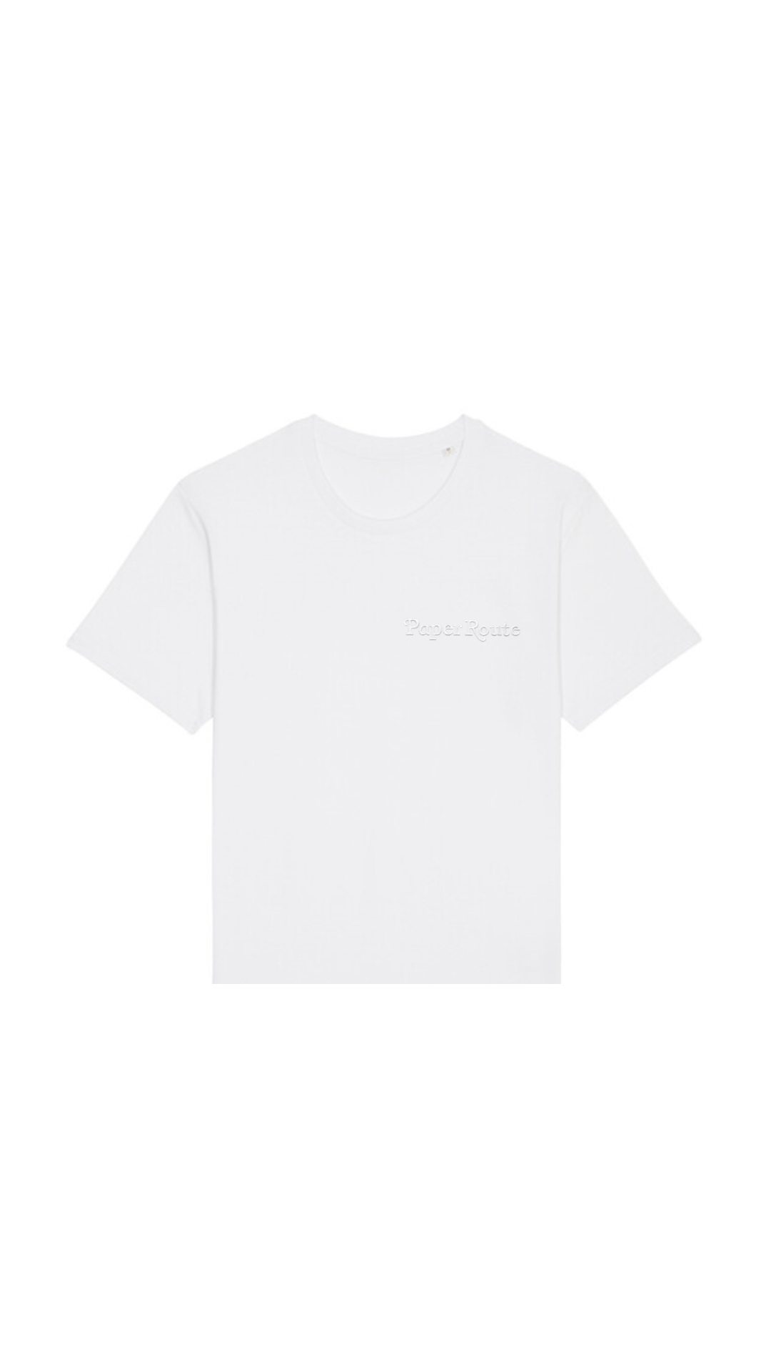 WHITE NMRB T-SHIRT