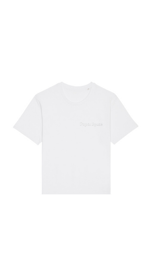 WHITE NMRB T-SHIRT