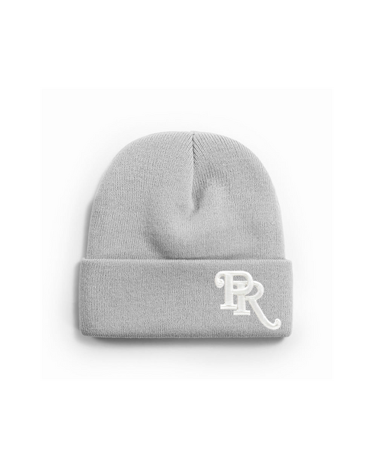 GREY SIGNATURE BEANIE