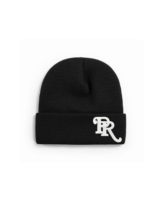 BLACK SIGNATURE BEANIE
